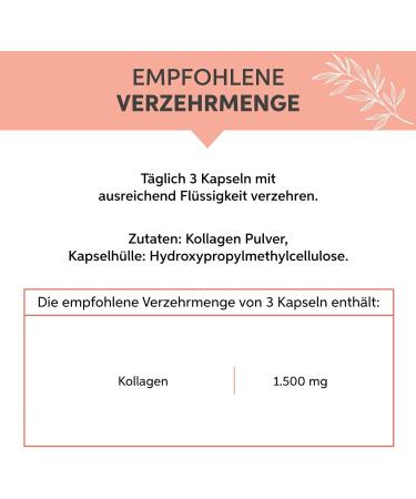 Lot de 1000 g lules de collag ne | Haute dose de 1500 mg par jour | Peptides de collag ne de bovin de qualit sup rieure - Buy Online on GoSupps.com