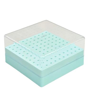 Bo te de rangement contemporaine de grande capacit pour manucure professionnelle 100 emplacements Vert