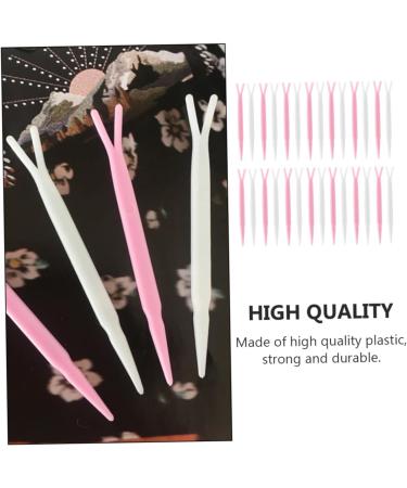FRCOLOR 100pcs Double Eyelid Y-shaped Fork Makeup Accessories Eyelid Tape Fork Ktape Double-fold Eyelid Fork - Buy Online on GoSupps.com