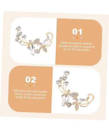 Beavorty Dreadlock Charm 10Pcs Antique DIY Headdress Charms Bridal Hair Accessories Crystal Accessories Hair Clips - Buy Online on GoSupps.com