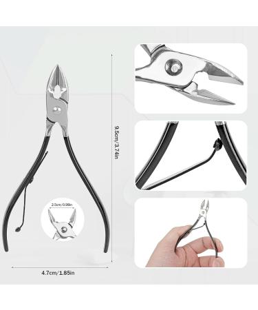 Nail Nippers Clippers (Black) - Buy Online on GoSupps.com