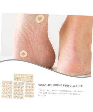 CLISPEED 4sheets Latex Corn Stickers Feet Corn Pad Corn Shoes Sticker Foam Stickers Corn Protector Cushions Toe Separator Silicone Gel Corn Pads for Toe Cushions Pads Foot Latex Sponge - Buy Online on GoSupps.com