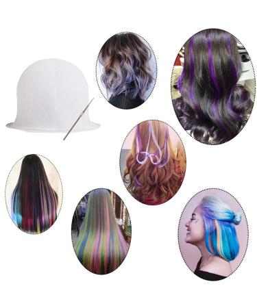 Yebeauty Highlight Cap - Professional Silicone Hair Highlighting Dyeing Cap with Hook | 1 Set - Buy Online on GoSupps.com
