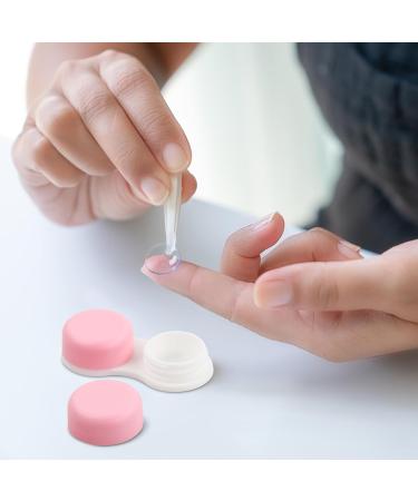 Cozlly 20-Piece Contact Lenses Container Set | Travel-Friendly Hygiene Cases & Lens Storage for Home | Durable & Portable Contact Lens Box - Buy Online on GoSupps.com