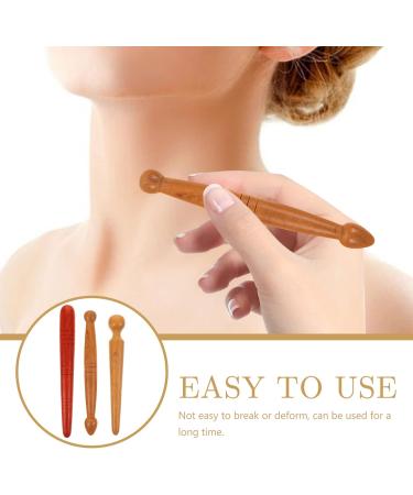 Coheali Eye Scraper Set - 3-Piece Manual Acupressure Pen & Thai Massage Tool for Deep Tissue Relief | Multi-Functional Muscle Massage for Men & Feet - Buy Online on GoSupps.com