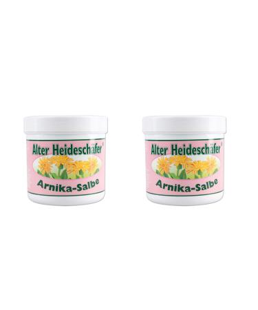 Arnica ointment 2 x 250 ml ASAM Alter Heidesch fer Set dry rough skin (total 500 ml) - Buy Online on GoSupps.com
