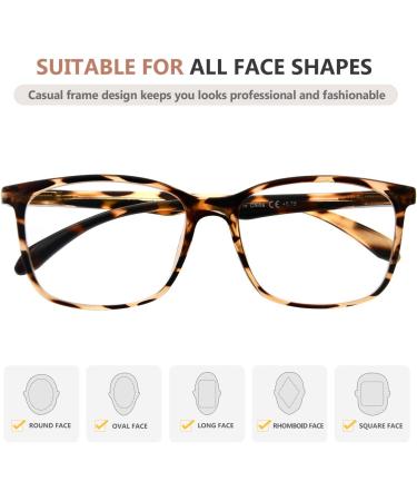 Eyekepper 5 Pack Large Frame Reading Glasses +2.25 for Women and Men - 5pcs Mix Diopters - Buy Online on GoSupps.com