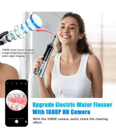 Prabensei Water Flosser - Upgrade 350ML Cordless & Rechargeable IPX7 Waterproof Portable Oral Care for Home & Travel - Buy Online on GoSupps.com