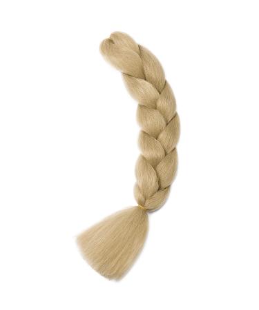 Gairyan Jumbo Braids - Ombre Synthetic Hair Extensions 60cm | Natural Blonde 100g for Box & Crochet Braids - Buy Online on GoSupps.com