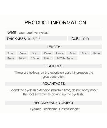 Costory 0.07mm Curl C Single Eyelashes - Laser-Made Extension for Longer Easier Application | Artificial Eyelash Extensions 10mm - Buy Online on GoSupps.com