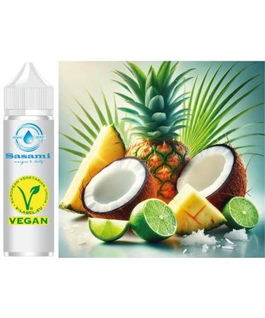Tropical Lumina Pineapple Coconut Lime Vegan Flavour Concentrate Sasami 10 ml