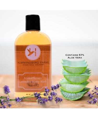 Lavender Body Wash No. 152 - Nourishing 57% Aloe Vera Formula | 12 Ounce - Shop Internationally - Buy Online on GoSupps.com