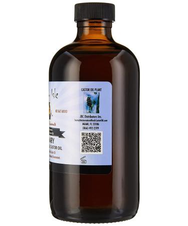 Sunny Isle Rosemary Jamaican Black Castor Oil 8oz - Hair Growth & Scalp Care | Hot Oil Treatment for Acne Prone Skin - Buy Online on GoSupps.com