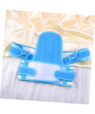 Clavicle Shoulder Support Belt - Posture Corrective Upper Back Support for Better Posture - Available in Blue - International Shipping - Buy Online on GoSupps.com