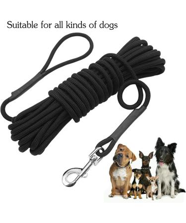Vivifying 20FT Floating Long Dog Lead for Outdoor Training - 6m Black - Buy Online on GoSupps.com