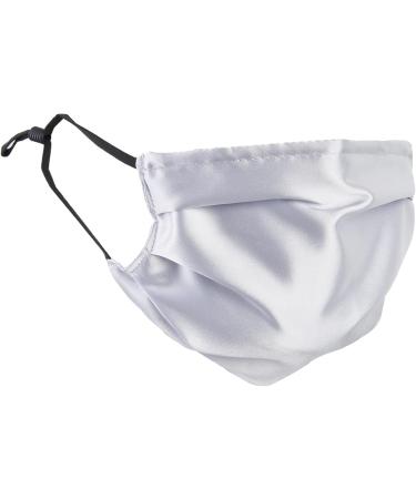 HABAC STUDIO Pack of 5 Satin Silk Face Masks Reusable Cover Bandana Balaclavas Face Masks Washable UK Black Face Mask with Nose Wire Pleated Face Mask for Women Men Adjustable. Greys - Buy Online on GoSupps.com