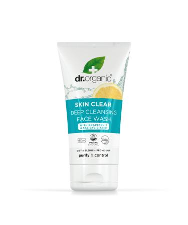 Dr Organic SkinClear Deep Pore Cleansing Face Wash 125ml