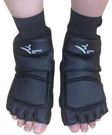 Wonzone Taekwondo Training Boxing Foot Gear Martial Arts Protector Sparring Gear Muay Thai Kung Fu Tae Kwon Do Feet Protector TKD Foot Gear Support for Men Women Kids Black Medium - Buy Online on GoSupps.com