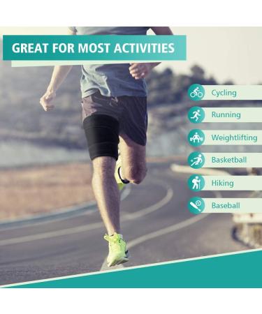 Thigh Brace Support PINCOU 1 Neoprene Thigh Wrap Hamstring Compression Sleeves Adjustable Thigh Upper Leg Comp - Buy Online on GoSupps.com