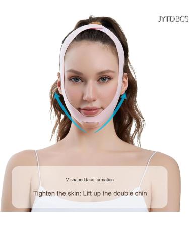 JYTDBCS Face Slimming Lift Mask for Small Face Correction and Face Line Support Double Chin Relief to Nasolabial Line (Pink) - Buy Online on GoSupps.com