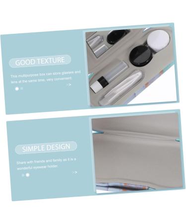 Partykindom Double-Layer Glasses Case | Stylish Sunglasses Travel Accessories & Protective Cover for Eyewear - Buy Online on GoSupps.com