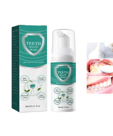 Awzlove Teeth Total Care Mundwasser 2024 Best Awzlove Teeth Mundwasser Awzlove Teethaid Mundwater toothedwater water - loosens all oral problems toothedwater foam (color: 1PC)