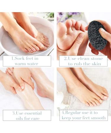 Natural Earth Lava Pumice Stone for Foot Care - Exfoliating Pedicure Rock for Smooth Feet - Buy Online on GoSupps.com