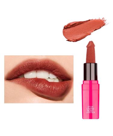 Matte Velvety Lipstick - Long Lasting High Pigmented Lip Tint | Moisturizing Funny Lip Makeup - 1 Count Pack - A07 - Buy Online on GoSupps.com
