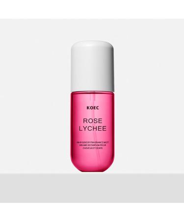 KOEC Vanilla Coconut Hair and Body Fragrance Mist Long-lasting Middle Eastern Perfume (Rose Lychee Flavor) - Buy Online on GoSupps.com