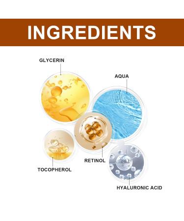 Retinol Facial Essence Gentle Moisturizing Replenishing Moisture Pore Minimizing Evening Skin Facial Serum 30ml - Buy Online on GoSupps.com