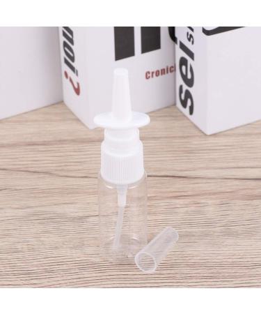 Supvox 10pcs Nasal Spray Bottle - 15ml Transparent Empty Plastic Bottles | Portable & Refillable | Ideal for Travel - Shop Now! - Buy Online on GoSupps.com
