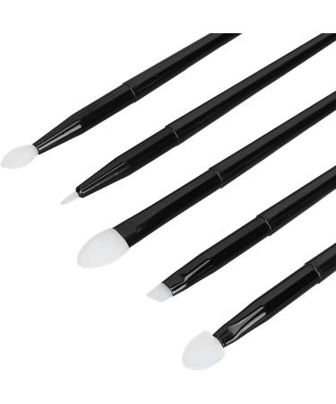 Makeup Brush Set Even Application 5 Piece Multipurpose Silicone Lip Brush Easy Cleaning for Daily Office and Travel Use - Buy Online on GoSupps.com