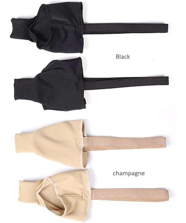 Champagne Large Thumb Toe Separator Bunion Corrector for Women and Men - Orthopedic Hallux Valgus Protector - Buy Online on GoSupps.com