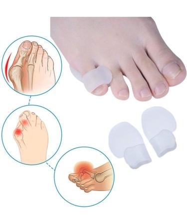 Lysing Toe Spreader - Soft Hallux Valgus & Hammer Toe Corrector for Overlapping Toes Relief | Small Toe Pain Relief at Home | Perfect Travel Gift - Buy Online on GoSupps.com
