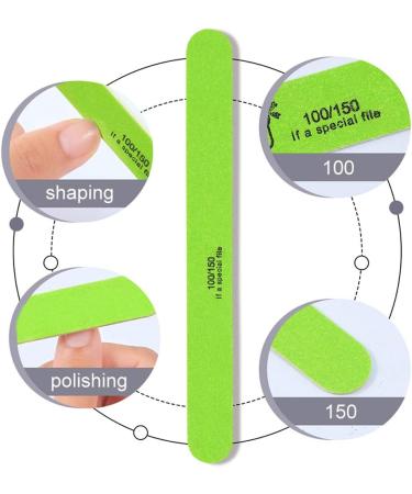 5Pcs Thick Nail Files Artificial Nail Tips File 240/240 Disposable Cuticle Remover Nail Art Styling Tool Beauty Ultrathin Double-sided Nail Art Pedicure Tools - Buy Online on GoSupps.com