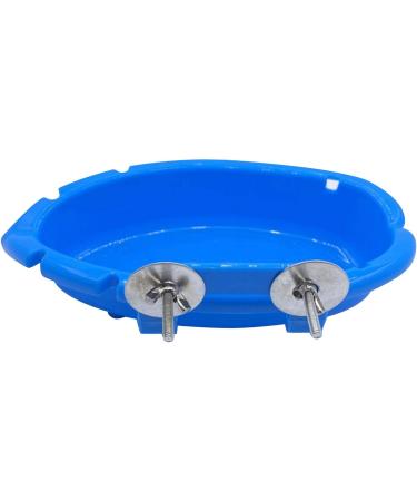 courti Bird Bath Tub Bowl Basin Hanging Birdbath Toy Bird Cage Accessories Shower Box Pet Parrot Budgie Parakeet Cockatiel Cage Water Shower Food Feeder - Buy Online on GoSupps.com