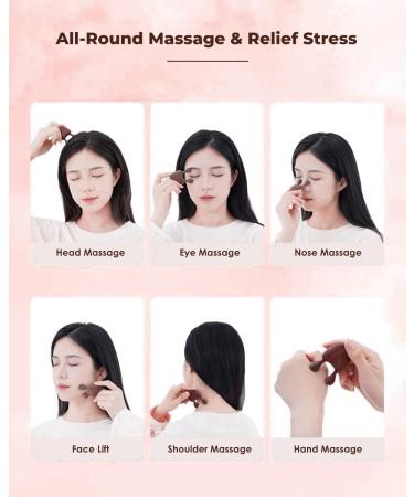 Buy Gua Sha Massager - Natural Sandalwood Wooden Tool for Face Body & Neck | Muscle Relaxation & Anti-Wrinkle Benefits | International Shipping Available - Buy Online on GoSupps.com