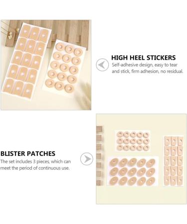 Healifty Callus Pads - Soft Corn Cushions for Women - Toe Protectors Against Pain and Blisters - 3 Piece Set - Buy Online on GoSupps.com