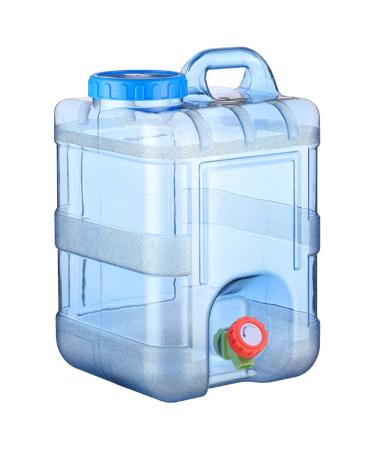 Water Storage Containers, Camping Water Container, 2.0/2.6/4.0 Gallon Portable Large Water Tank with Faucet for Outdoor Camping Picnic Hiking Car Driving Home Emergency Water Storage