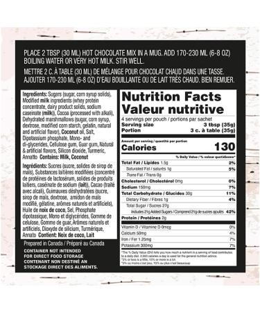 Gourmet du Village Cube Box Hot Chocolate Campfire Chocolate CAMPFIRE 1 Count (Pack of 1) - Buy Online on GoSupps.com