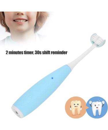 Buy Cartoon Electric Children's Toothbrushes - 5 Gears Rechargeable Waterproof Oral Care Tool (Blue) - International Shipping - Buy Online on GoSupps.com