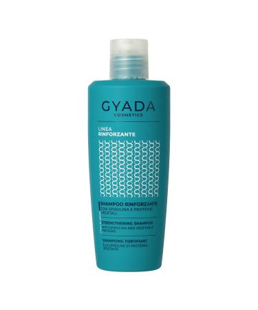GYADA COSMETICS GYADA COSMETICS Strengthening Shampoo with Spirulina for brittle and lightened hair with restructuring action stimulates hair regrowth with oats and ginseng 100 ml