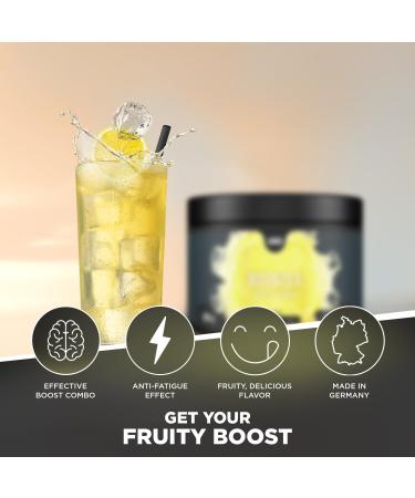 ESN Boostea Infused Ice Tea Lemon 200 g Booster with Caffeine Powder and Green Tea Extract Infused Ice Tea Lemon 200.00 g (Pack of 1) - Buy Online on GoSupps.com