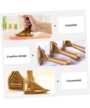 Buy Gleavi 2-in-1 Cellulite & Muscle Massage Brush | Magnetic Handwarmer | Effective Body & Neck Massage Accessory | 15x9cm - Buy Online on GoSupps.com