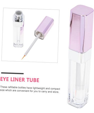 WOONEKY 6pcs Empty Eyelashes Refillable Mascara Tube and Wand Eyelash Tubes with Wands Empty Abs Purple 1 g (Pack of 1) Purple - Buy Online on GoSupps.com