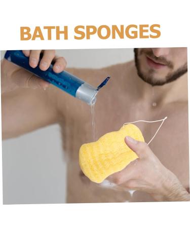 Beaupretty Bath Sponge Portable Shower Tool Household Body Scrubber Comfortable Shower Tool Shower Sponge Wear-Resistant Back Sponge Portable Body Scrubber Home Bathing Sponge Bath Supply - Buy Online on GoSupps.com