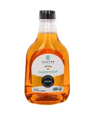 Agave Nectar By AGAVEN Natural Syrup Sweetener (Natural, 44.09 Ounces) Club Size