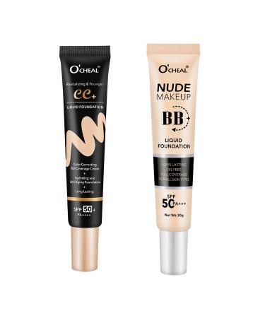 O'CHEAL Nature BB Cream with SPF 50+ and Nature CC Cream with SPF 50+