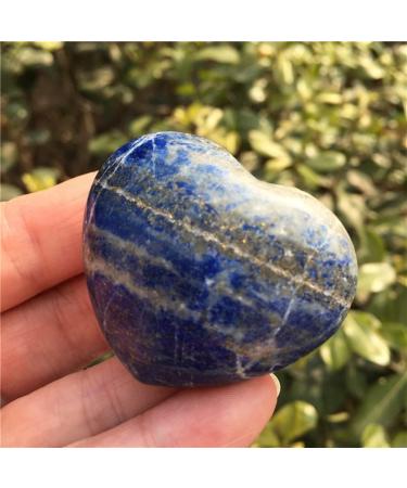 Beautiful Natural Lapis Lazuli Crystal Heart Polished Gem Crystal As Gift s Natural Luster - Buy Online on GoSupps.com