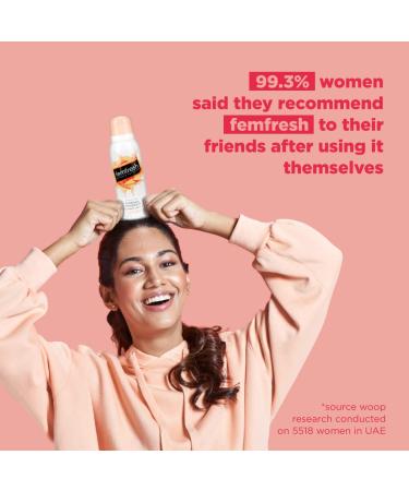 Femfresh 125ml Feminine Deodorant Spray for Freshness - Buy Online on GoSupps.com